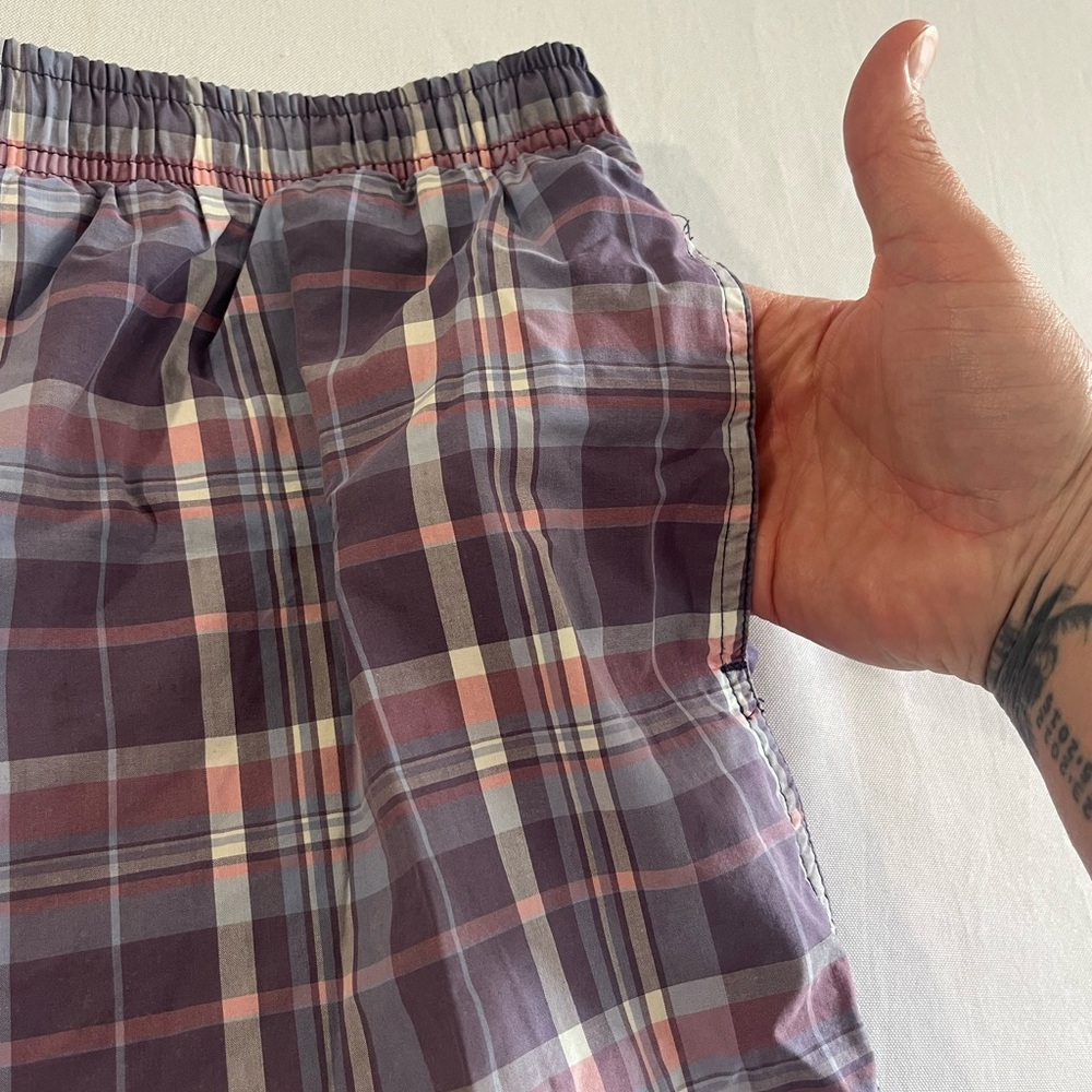 Tommy Hilfiger • Vintage Plaid Swim Trunks - Picture 8 of 10